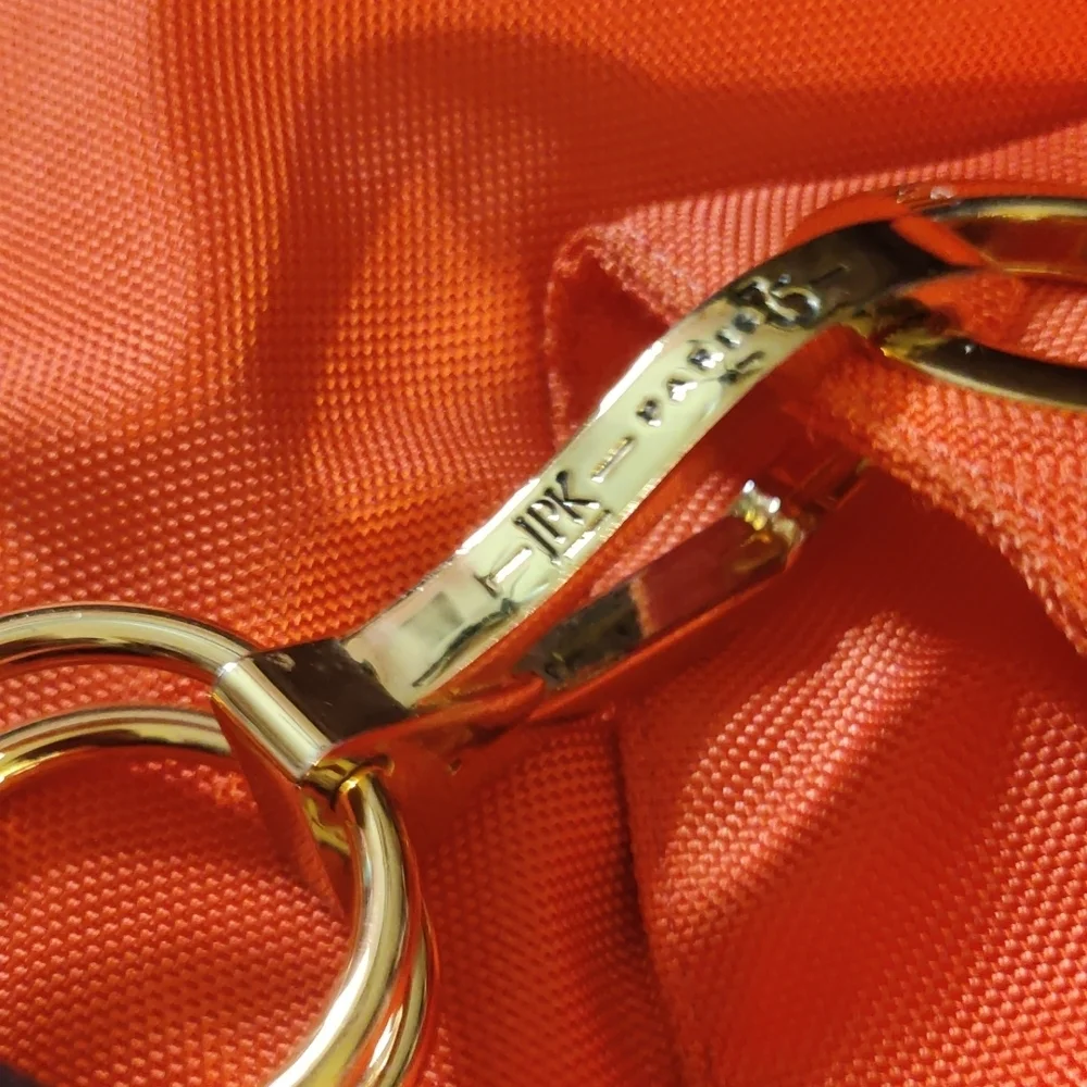 JPK Paris 75 Elegant Orange Women's Shoulder Bag